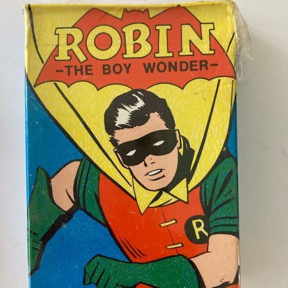 Vintage 1970's Robin The Boy Wonder Card Game NIB - Picture 2 of 4
